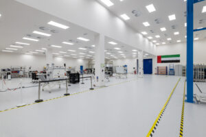 Orbitworks' 50,000 sqft integration & test facility in Abu Dhabi. 
