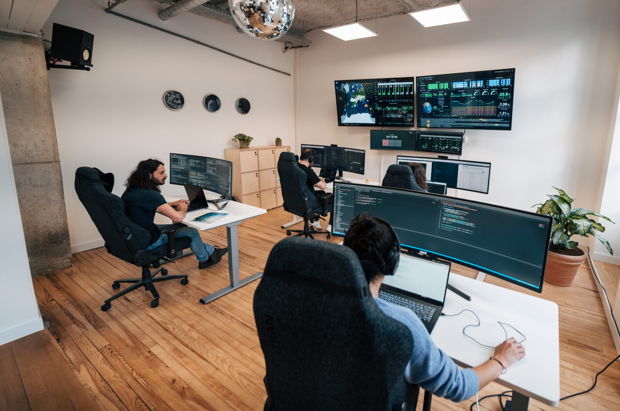 Loft mission operations in Toulouse, France.